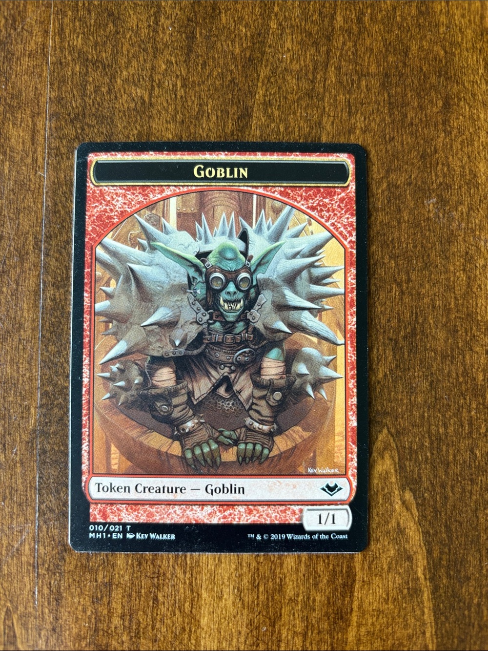 Goblin Token Creature MTG Card - Red